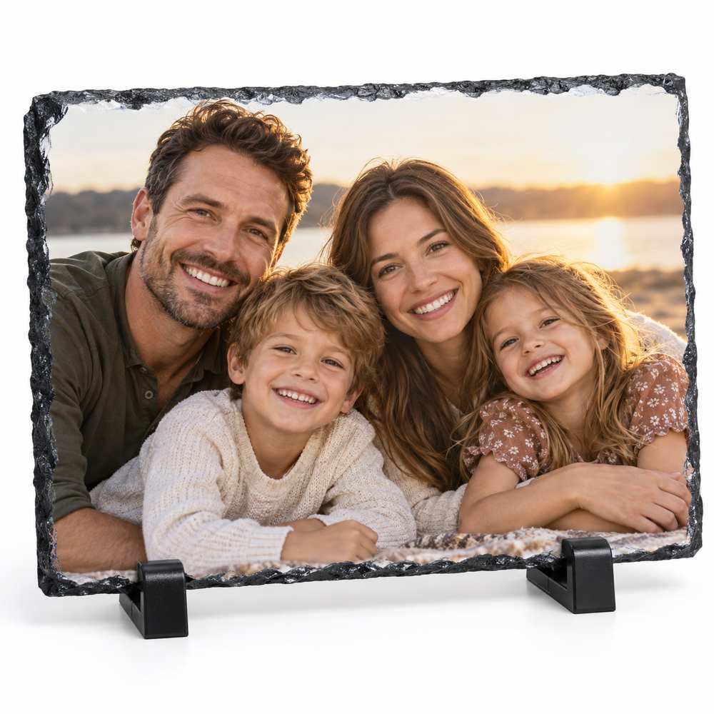 Slate photo rectange A5
